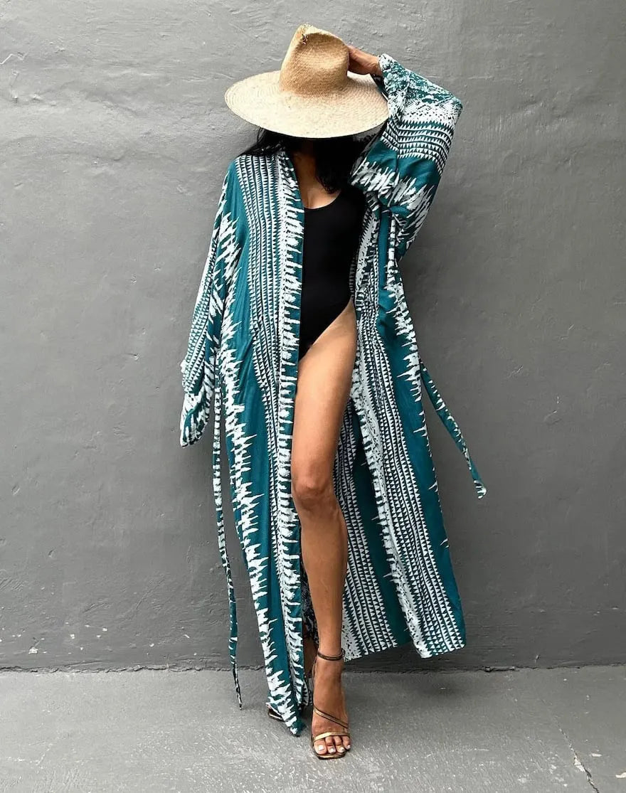 Printed Beach Cover-Up (Buy 2 Free Shipping)