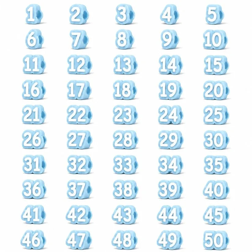 🎁Last Day 50% OFF - Numbered Pencil Toppers