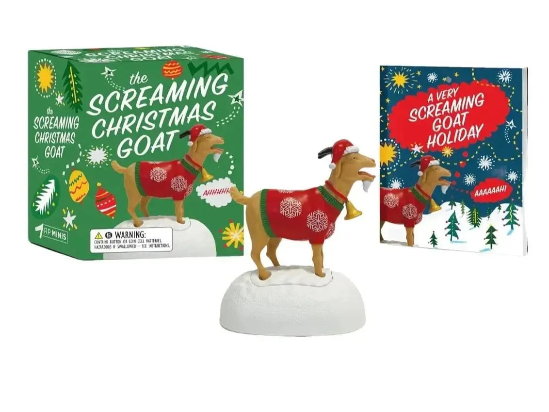 🔥Last Day 49% OFF - 🐐The Screaming Goat (Book & Figure)