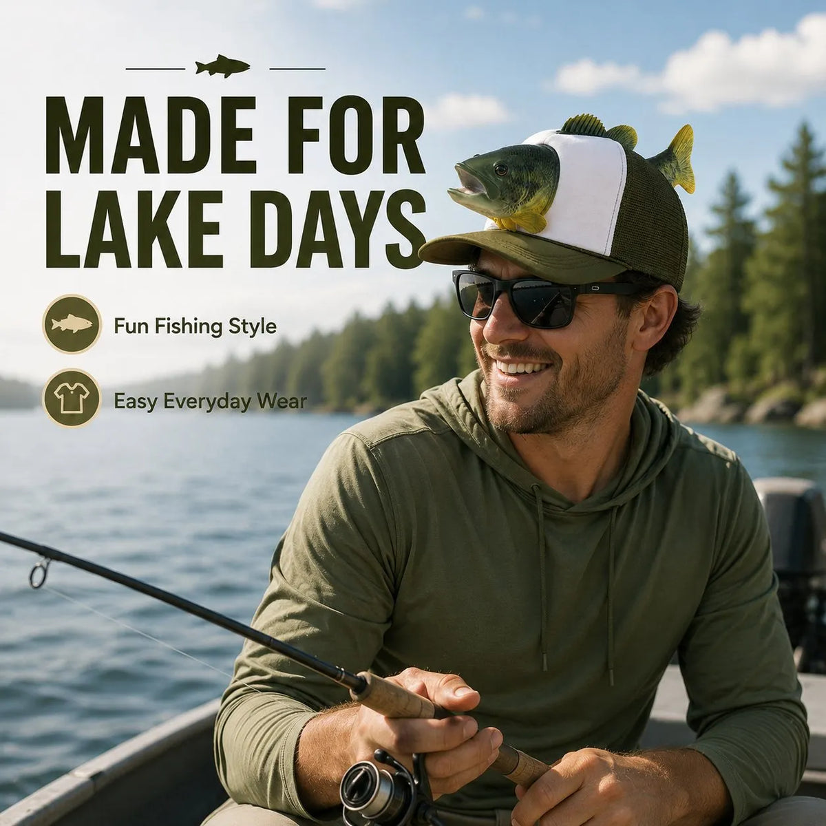 ✨Outdoor Fishing Hat for Avid Fishermen🎣