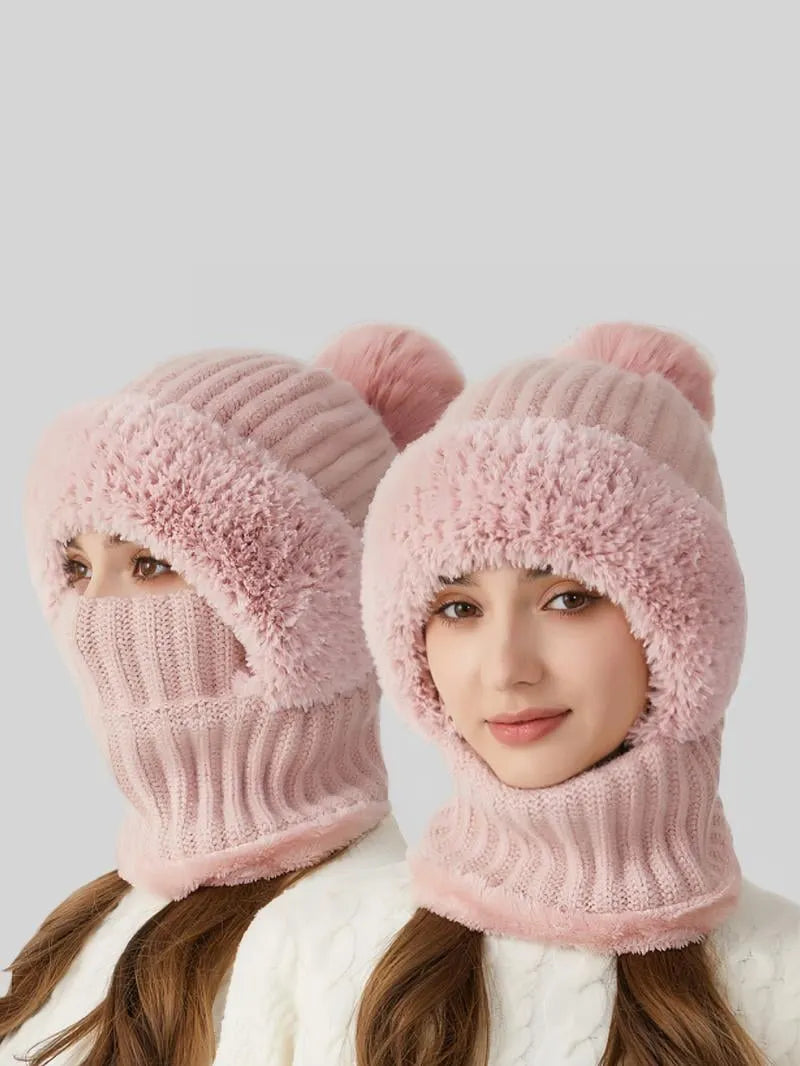 ❄️ Women's Pom Pom Knit Beanie Hat