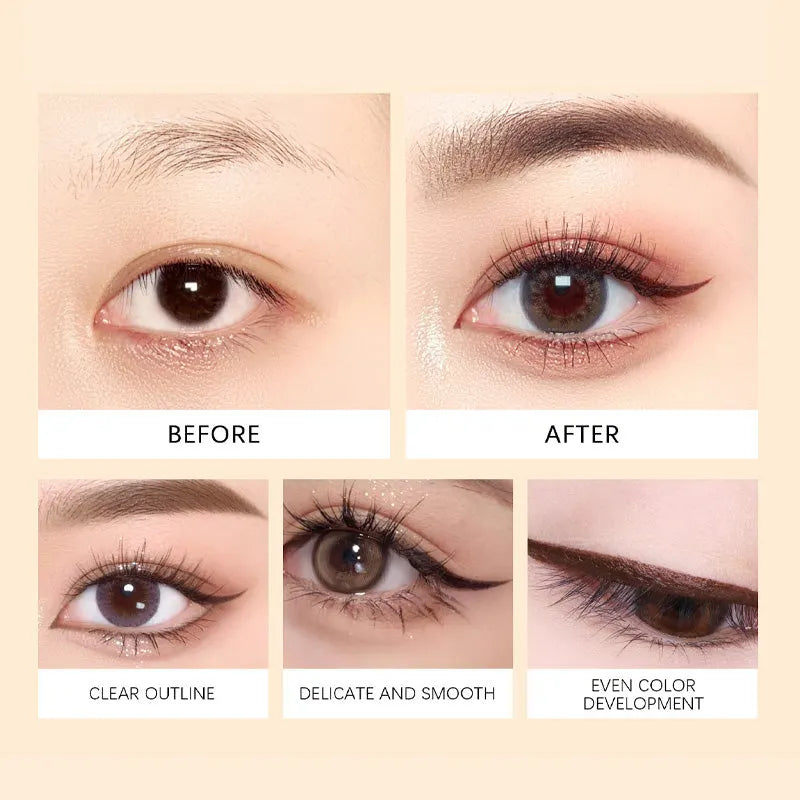 Waterproof Eyeliner Duo Sharpenable Eye Pencil