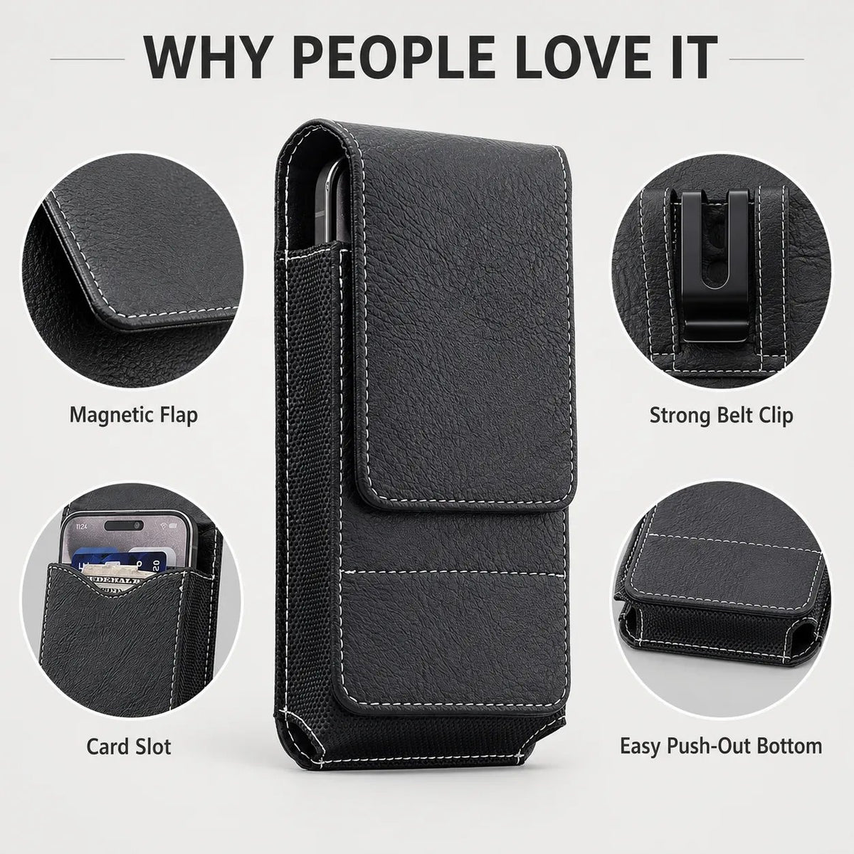 🔥HOT SALE🔥📱 Hands-Free Waist Phone PouchTM Keep Your Phone Safe & Accessible Wherever You Go