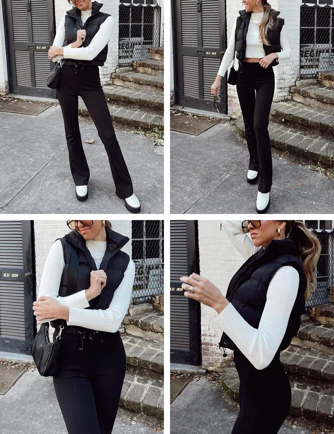 Women's Winter Warm Outerwear Puffer Vest Padded Gilet
