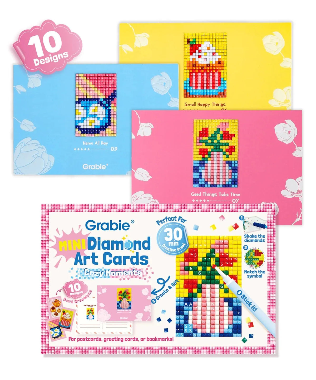 Mini Diamond Art Cards – Create Sparkling Mini Masterpieces in 30 Minutes