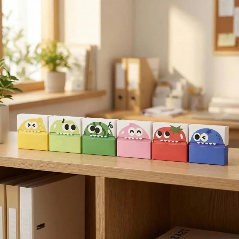 🔥HOT SALE🔥Cute Fruit Monster Pop-Up Sticky Notes