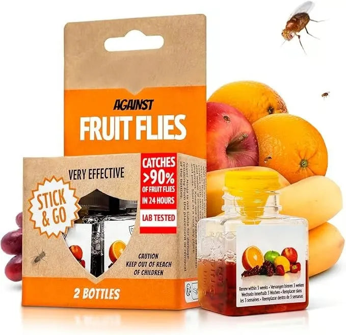 🔥LAST DAY 50% OFF - Ultra-Strong Fruit Fly Trap - User Friendly (Up to 3 Weeks per Bottle)