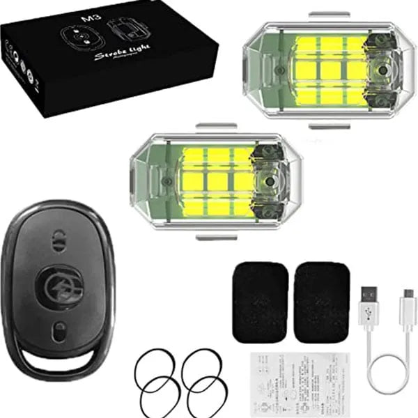 ✨High Brightness Wireless LED Strobe Light