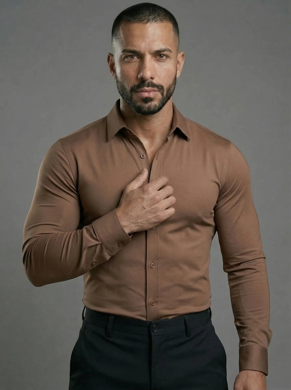 Muscle Dress Shirt
