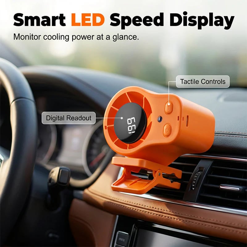 🔥HOT SALE49% OFF🔥Hands-Free Personal Cooling Fan with LED Display