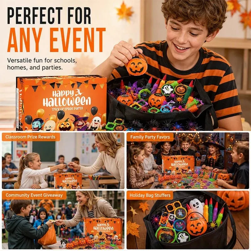 🔥 HOT SALE 🔥🎃Halloween Toy Assortment Party Favor Set