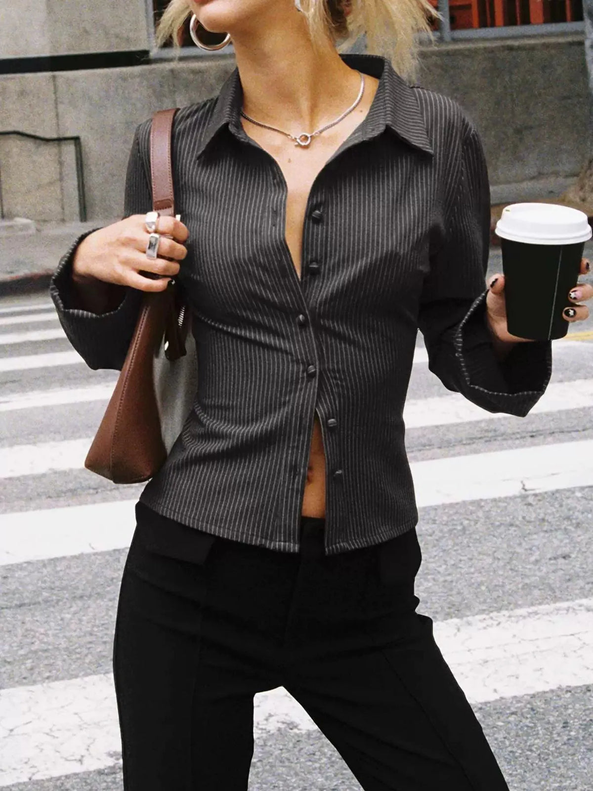 OFFICE SIREN-BLOUSE