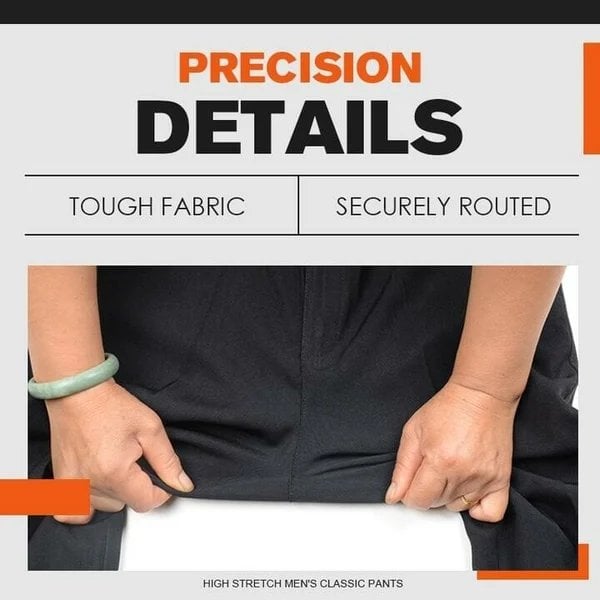 ✨Hot Sale 🔥 High Stretch Men's Classic Pants