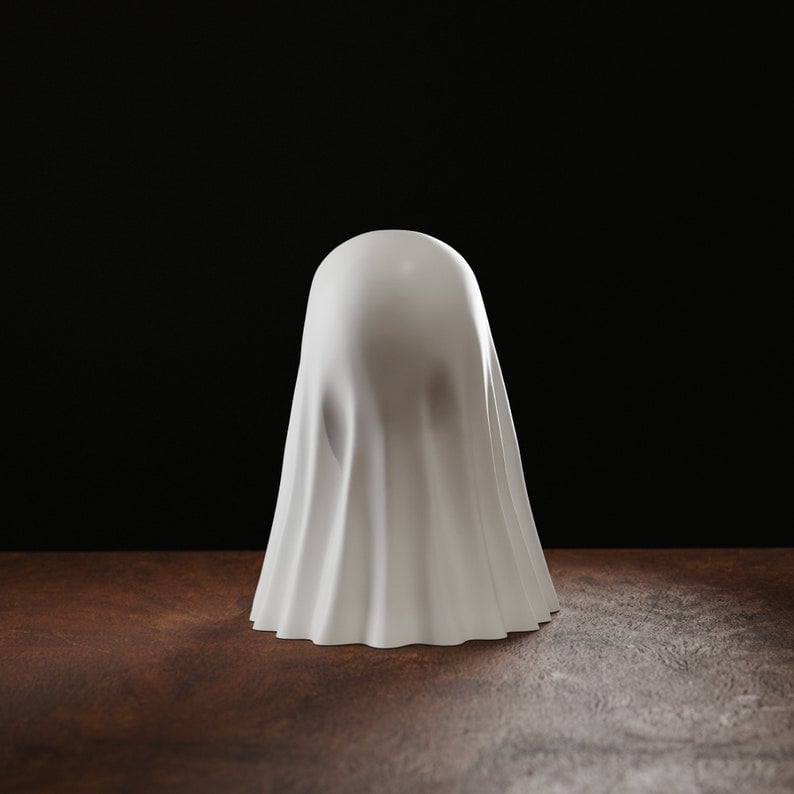 👻 Purely Handmade Cute Ghost Statue🎉