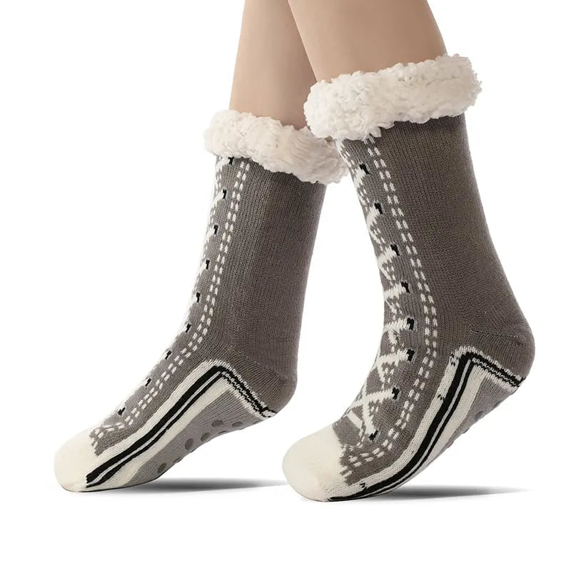 🎅Xmas Sale 49% OFF🎄 Ultra-thick Cashmere Slipper Home Socks