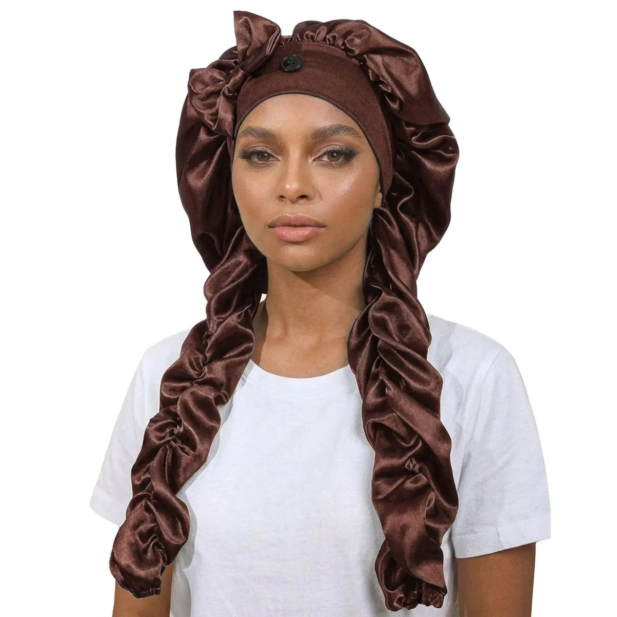 🔥HOT SALE🔥BUY 1 GET 1 FREE🔥 Silk Bonnet for Long Curly Hair