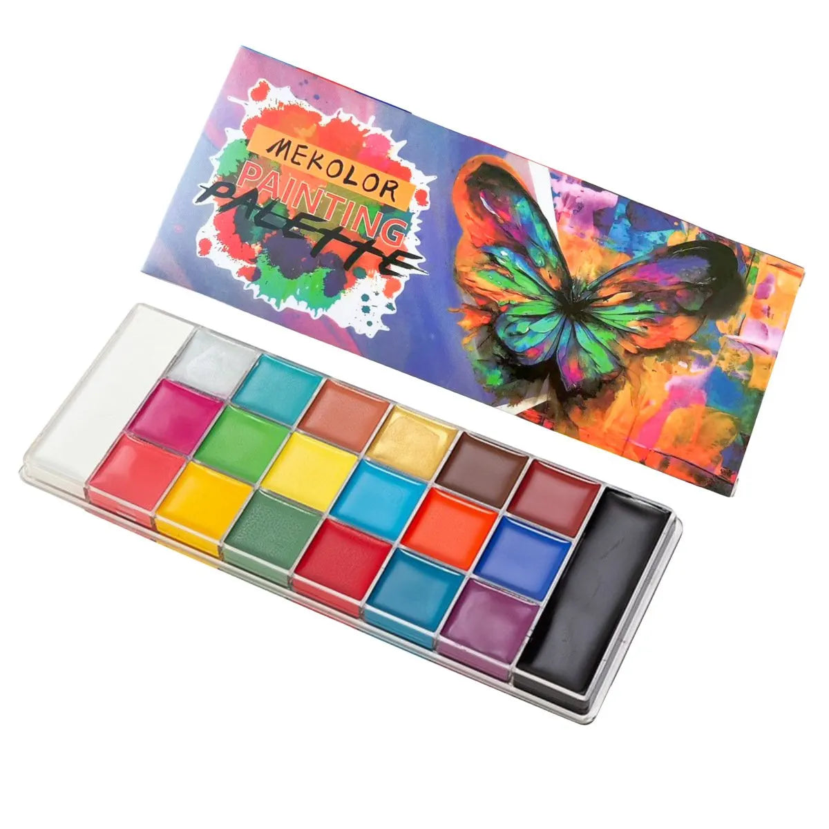 👻Face Body Paint Oil Palette,🎃Halloween,performance,cosplay