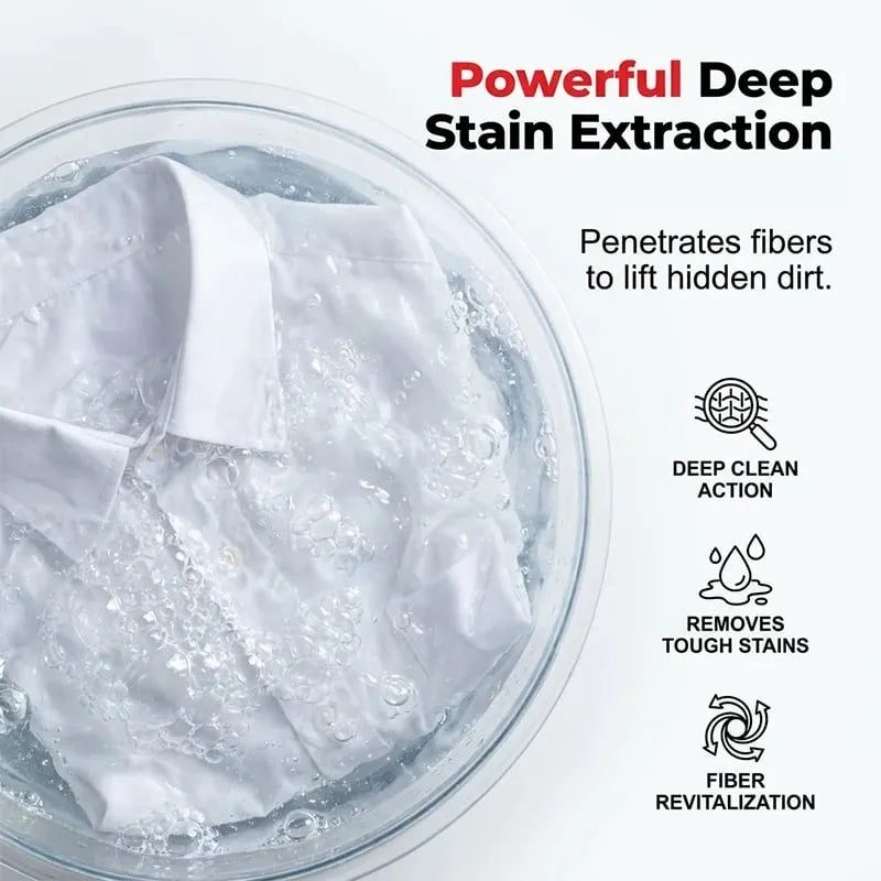 🔥HOT SALE🔥🔥💥 Deep Cleaning Laundry Whitening Sheets ✨🧺 Powerful Stain Remover Brightening Fabric Laundry Cleaning Sheets