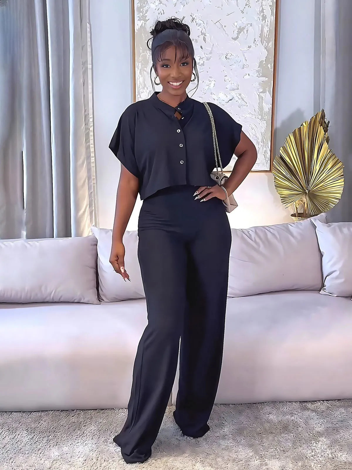 Temperament casual two piece set - buy 2 sets free shipping