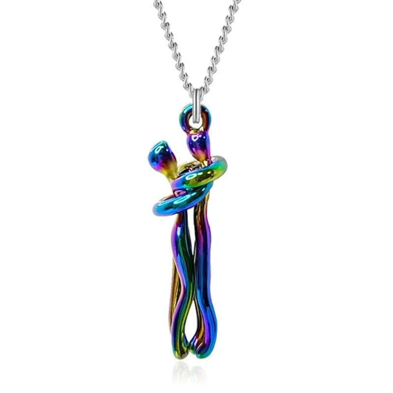 The Perfect Gift For Loved One - Hug Necklace (🎄BUY 2 ,SAVE $10 )