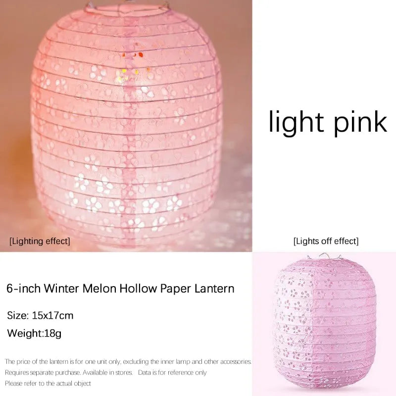 🔥HOT SALE🔥Hanging Colorful Paper Lanterns | Cut-out Patterns
