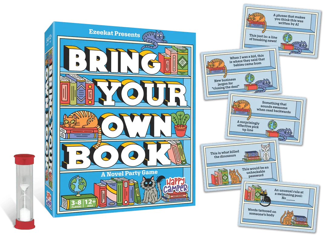 Bring Your Own Book: A Novel Party Game 📚🐱