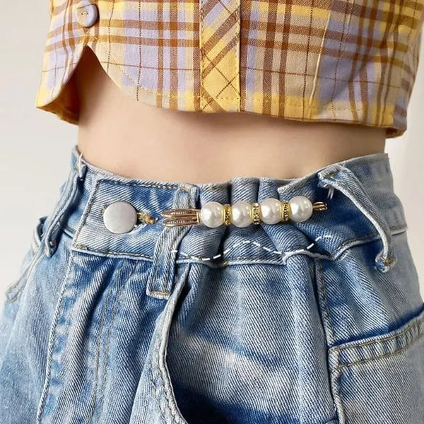 (🔥Hot Sale - 50% OFF) Fancy Rhinestones Pearls Safety Pin Brooch-BUY 4 GET 6 FREE