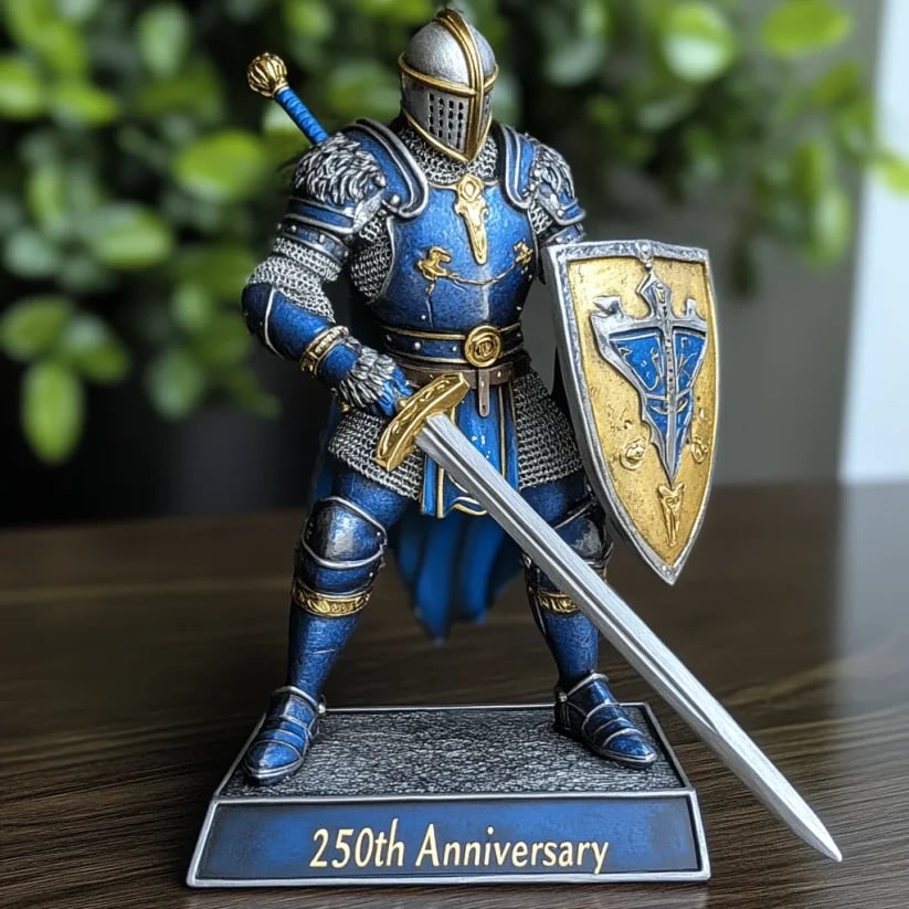 🔥Last 4 hours Sale: Save 49%- Limited Edition 250th Anniversary Armored Knight Statuary