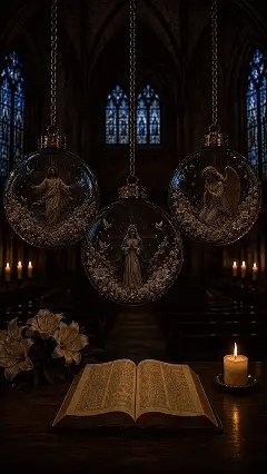 🔥 HOT SALE 🔥⏳ Last Day 49% OFF – ✝️ Illuminated 3D Christian Faith Ornament Collection | Clear Globe with Sacred Figures, Warm Golden Glow & 8 Meaningful Designs ✨