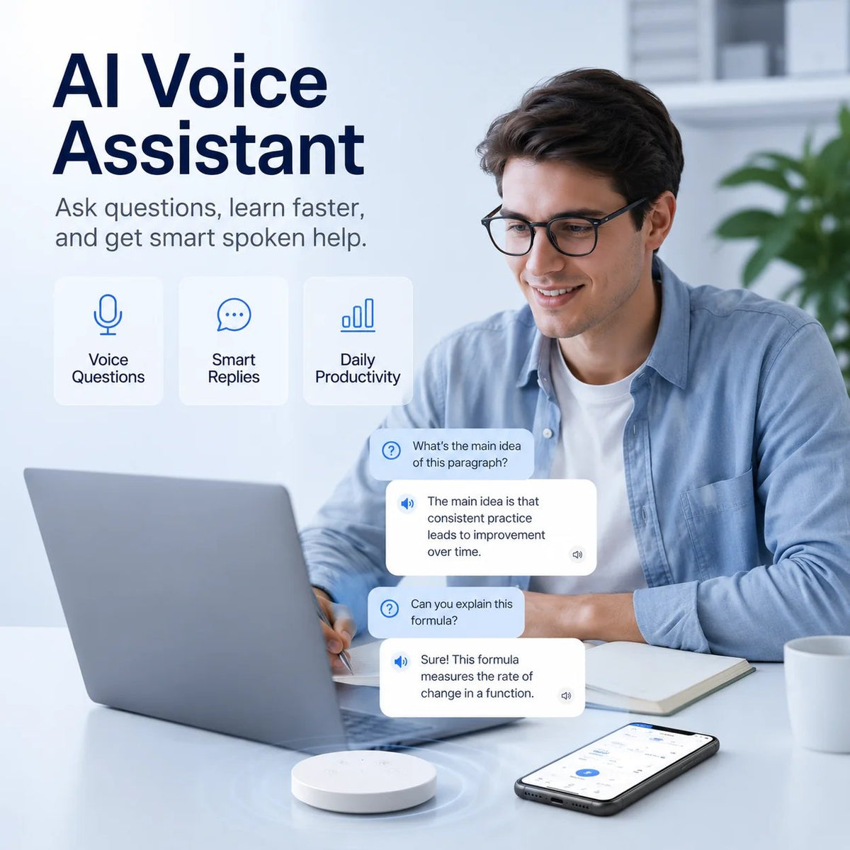 🎉 AI Language Translator Device – Real-Time Two-Way Voice Translator with Multi-Language Support