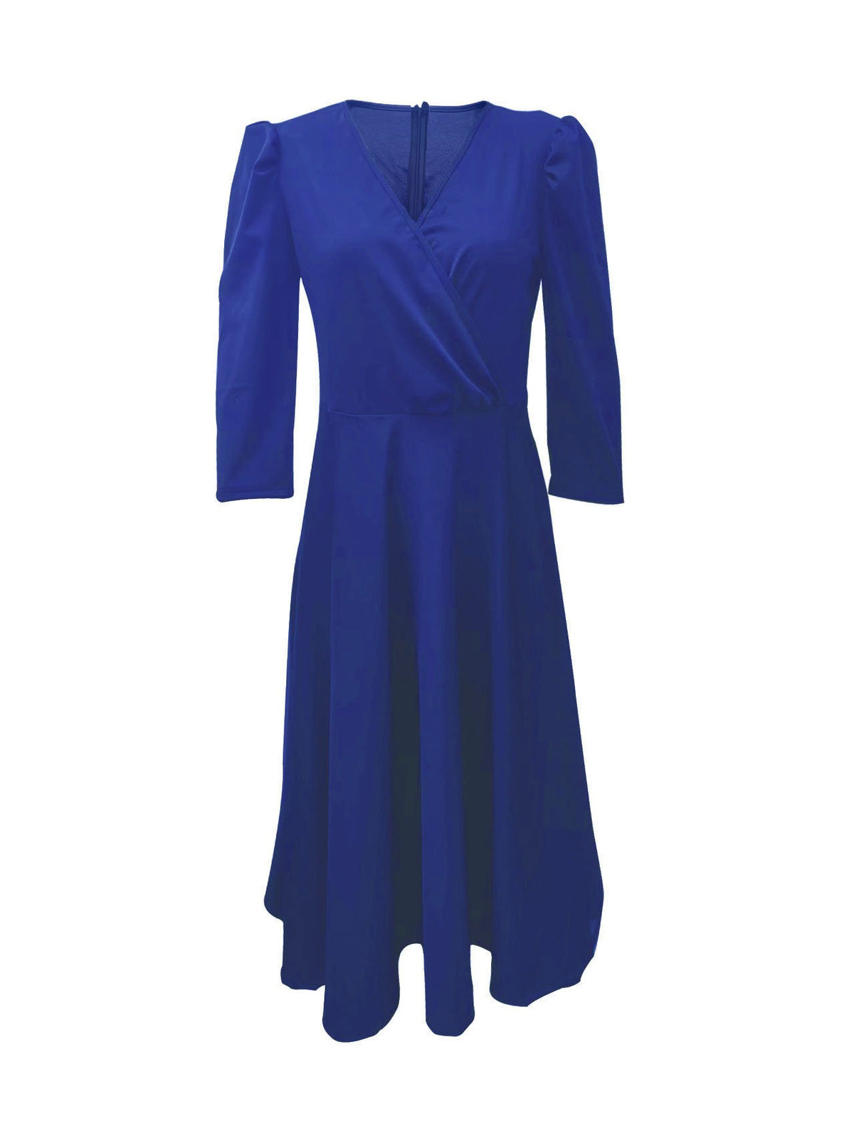 🌸Spring Specials💐 Women's V-Neck Pleated Waist-slimming Midi Dress