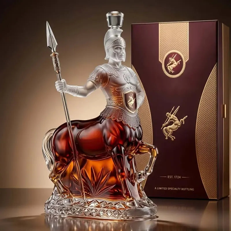 3D Sculpted Brandy Bottle
