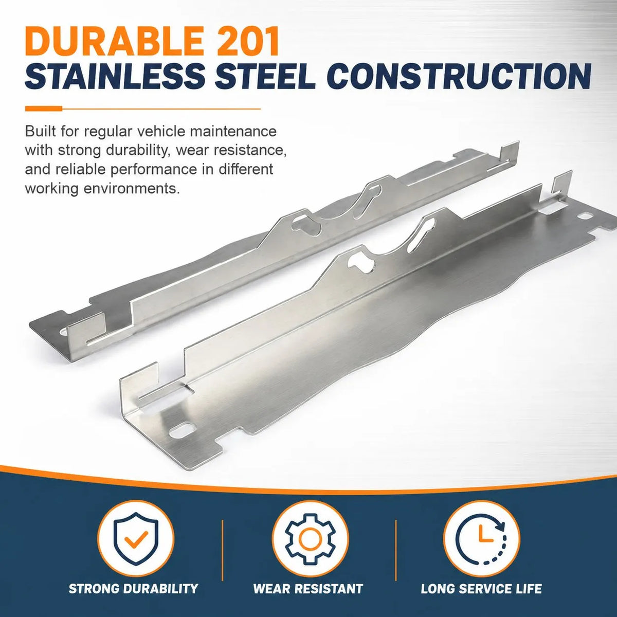 Toe Alignment Tool Plates Heavy Duty Upgrade Stainless Steel Wheel Alignment Tool Plate, with Hanging Holes for Easy Wall-Mounted Storage