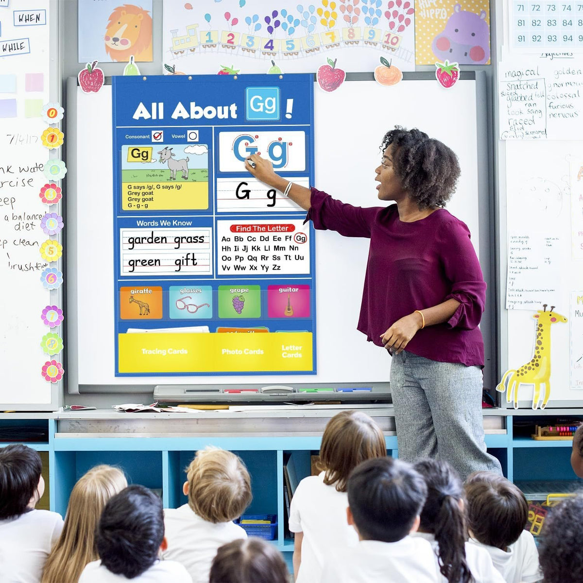 🔥HOT SALE🔥 SALE 49% OFF 📚Alphabet Learning Pocket Chart