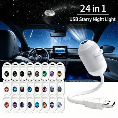 🔥Night Light Projector - Smart Holographic Star Projector
