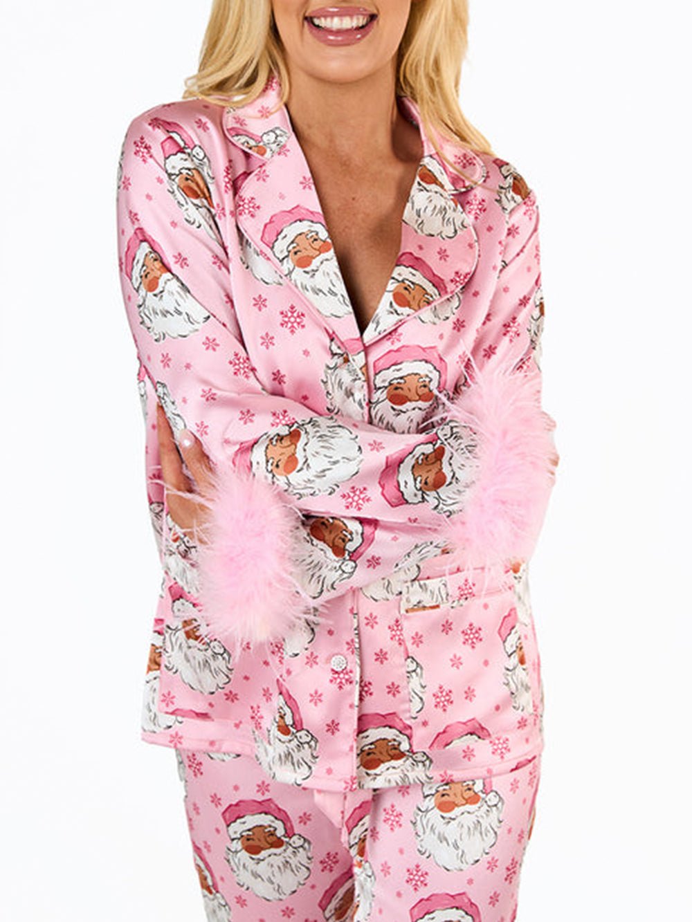 PINK CHRISTMAS BIANCA PAJAMAS