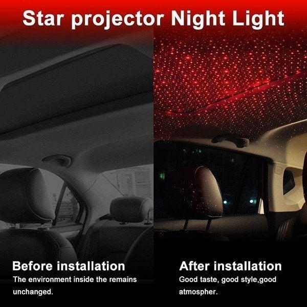 Car and Home Ceiling Romantic USB Night Light(BUY 2 GET 1 FREE SHIPPING)