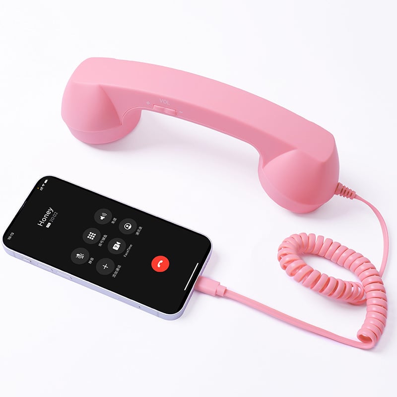🎉 Retro telephone handset with Type-C interface 📞