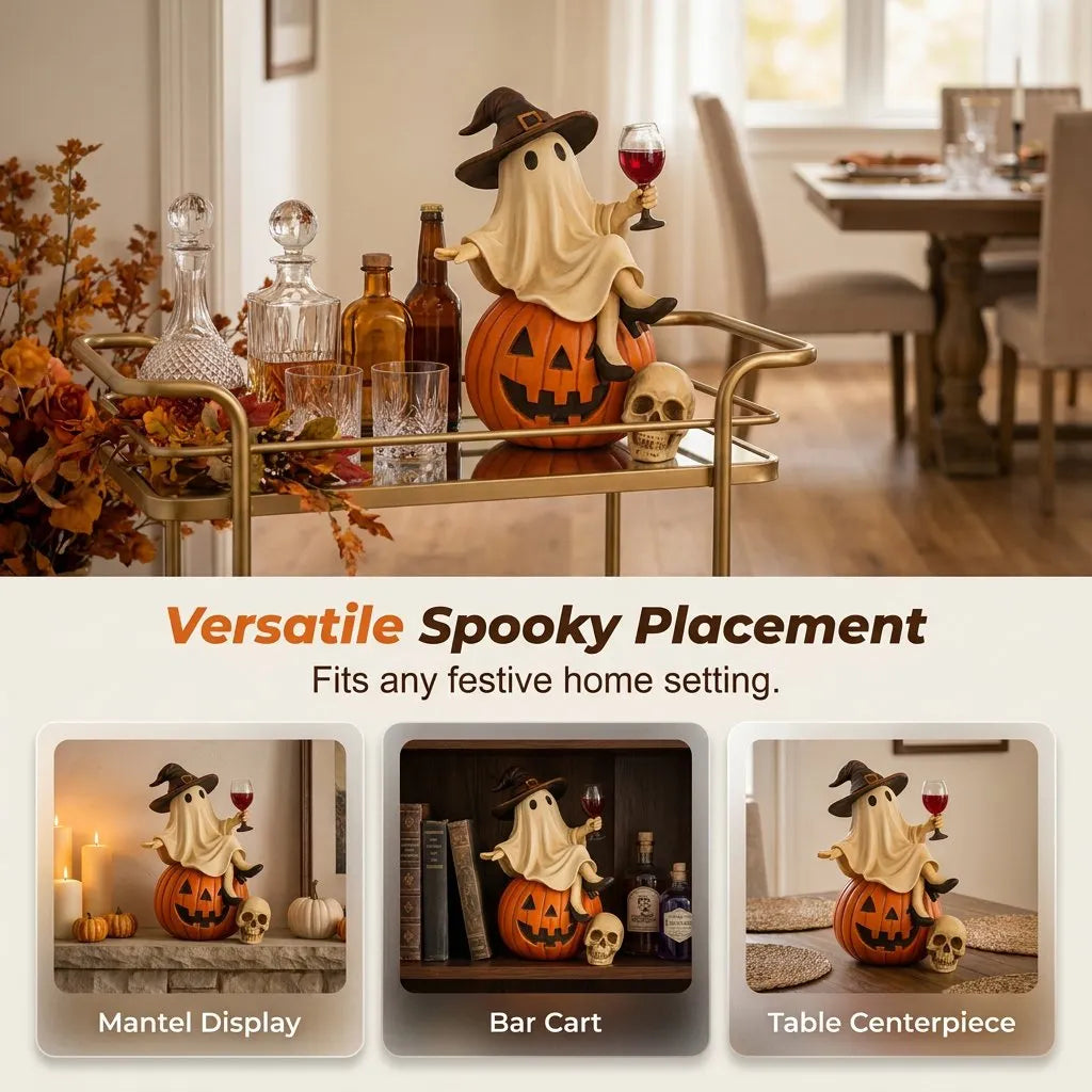 🔥HOT SALE🔥👻 "Boozy Ghost" Halloween Decoration