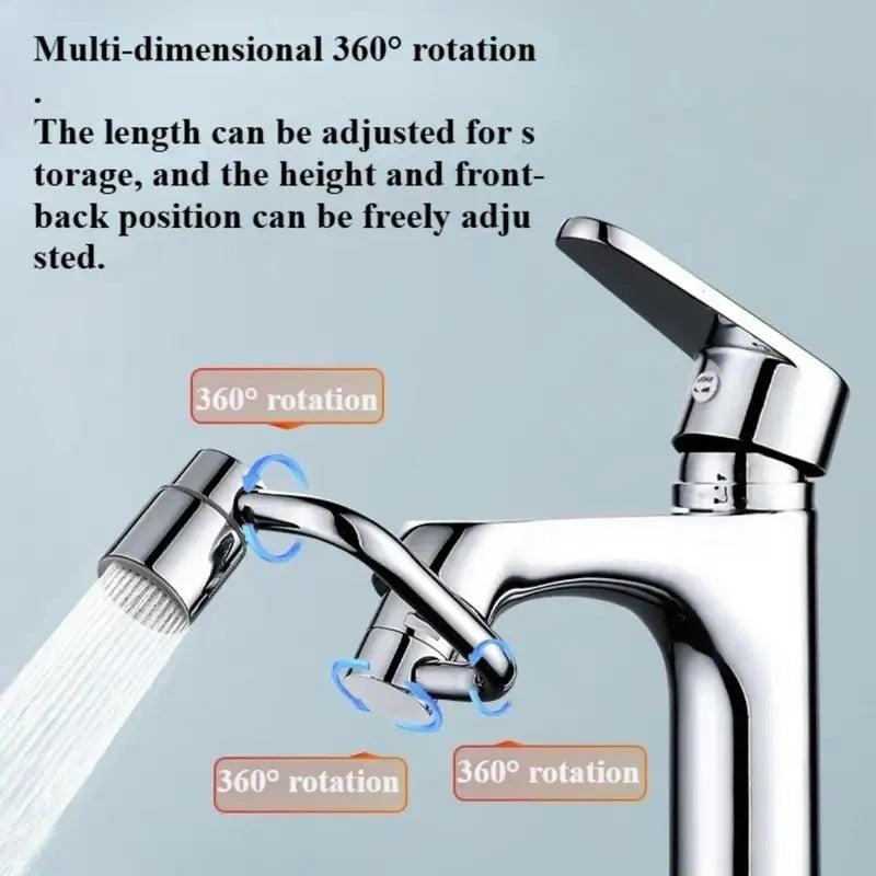 😍1440° Rotatable Faucet Aerator Extension