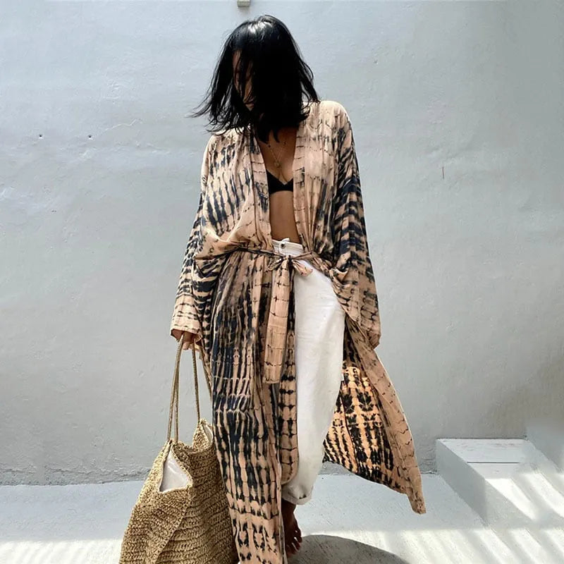 Printed Beach Cover-Up (Buy 2 Free Shipping)