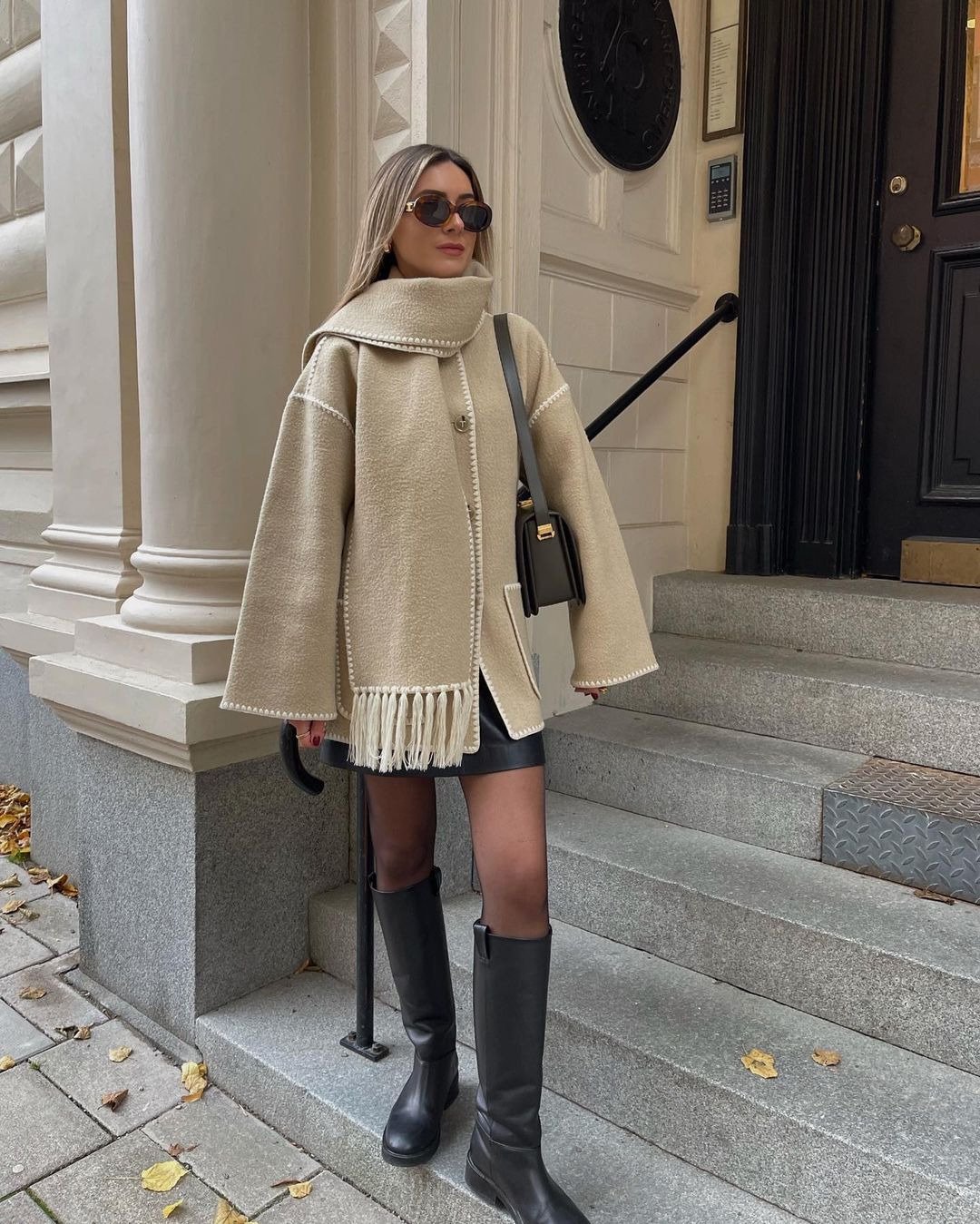 Draped Fringed Woolen Jacket(✨Free Shipping✨)