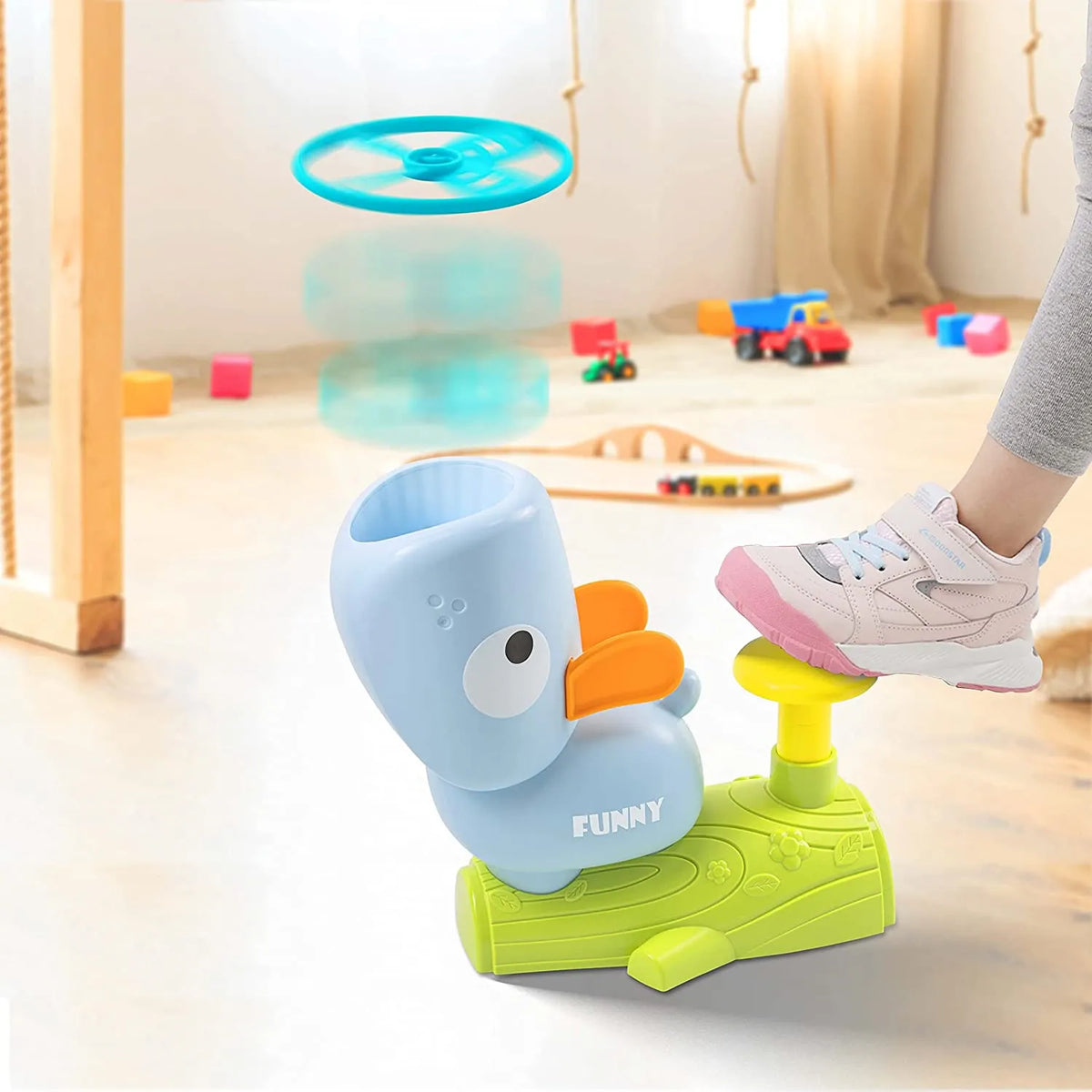 🎁Winter Sale 49%OFF🔥 Flying Disc Launcher Toy for Kids(🔥BUY 1 FREE SHIPIING)