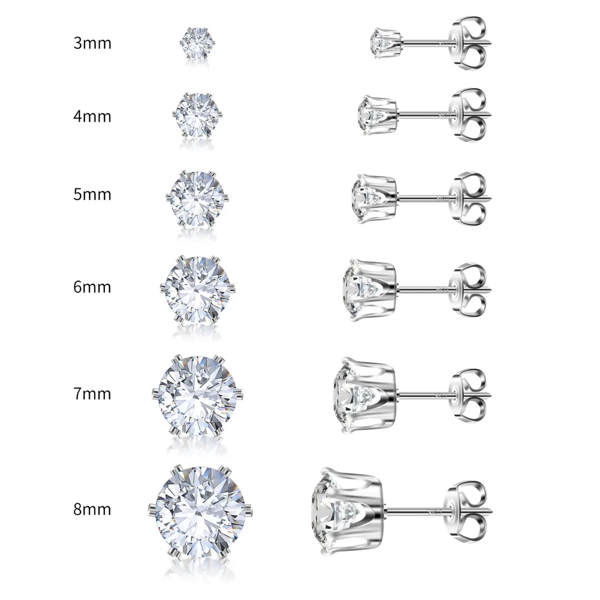 Classic Moissanite Earrings