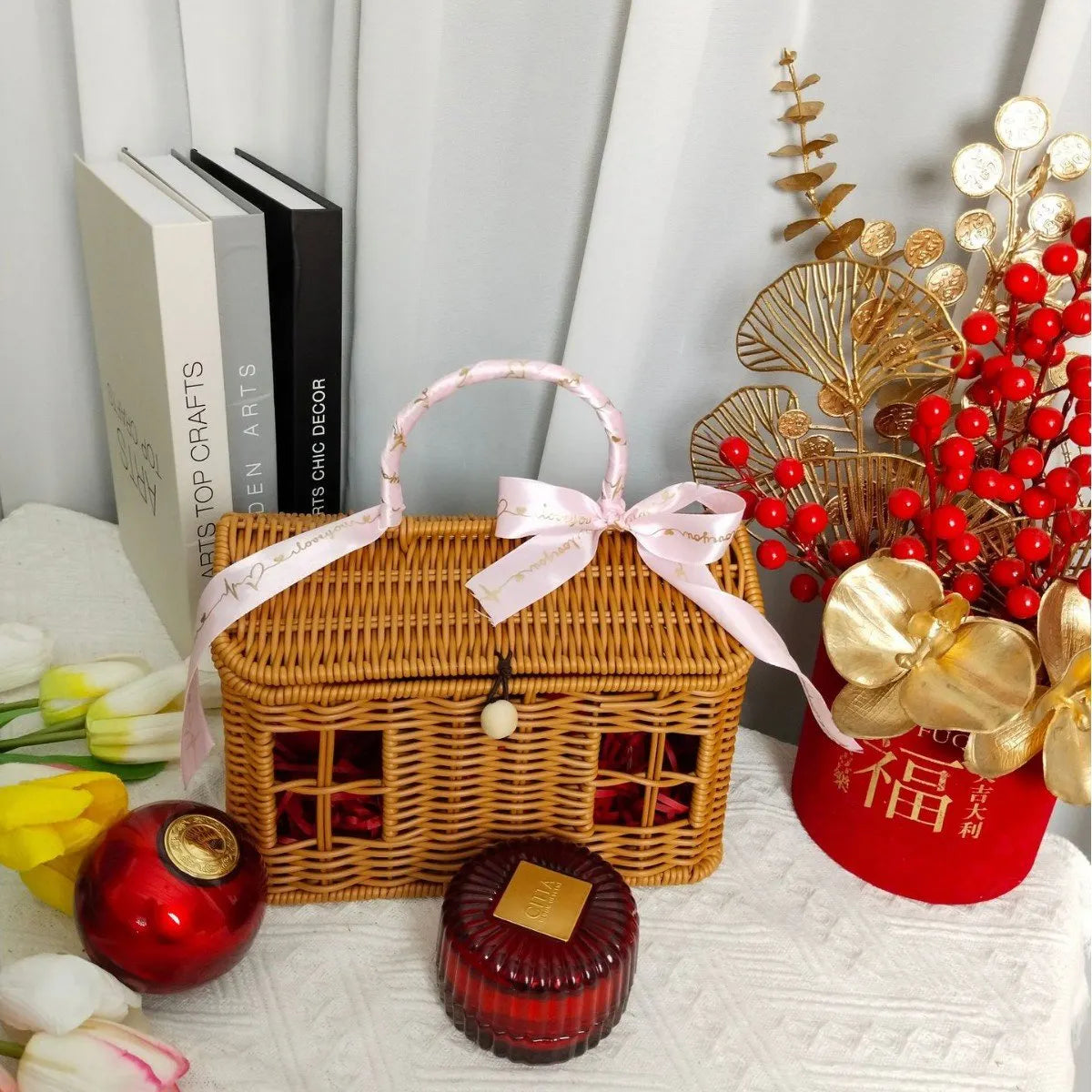 🔥Last Day 49% OFF - ✨The Basket That Keeps on Giving! 🎄