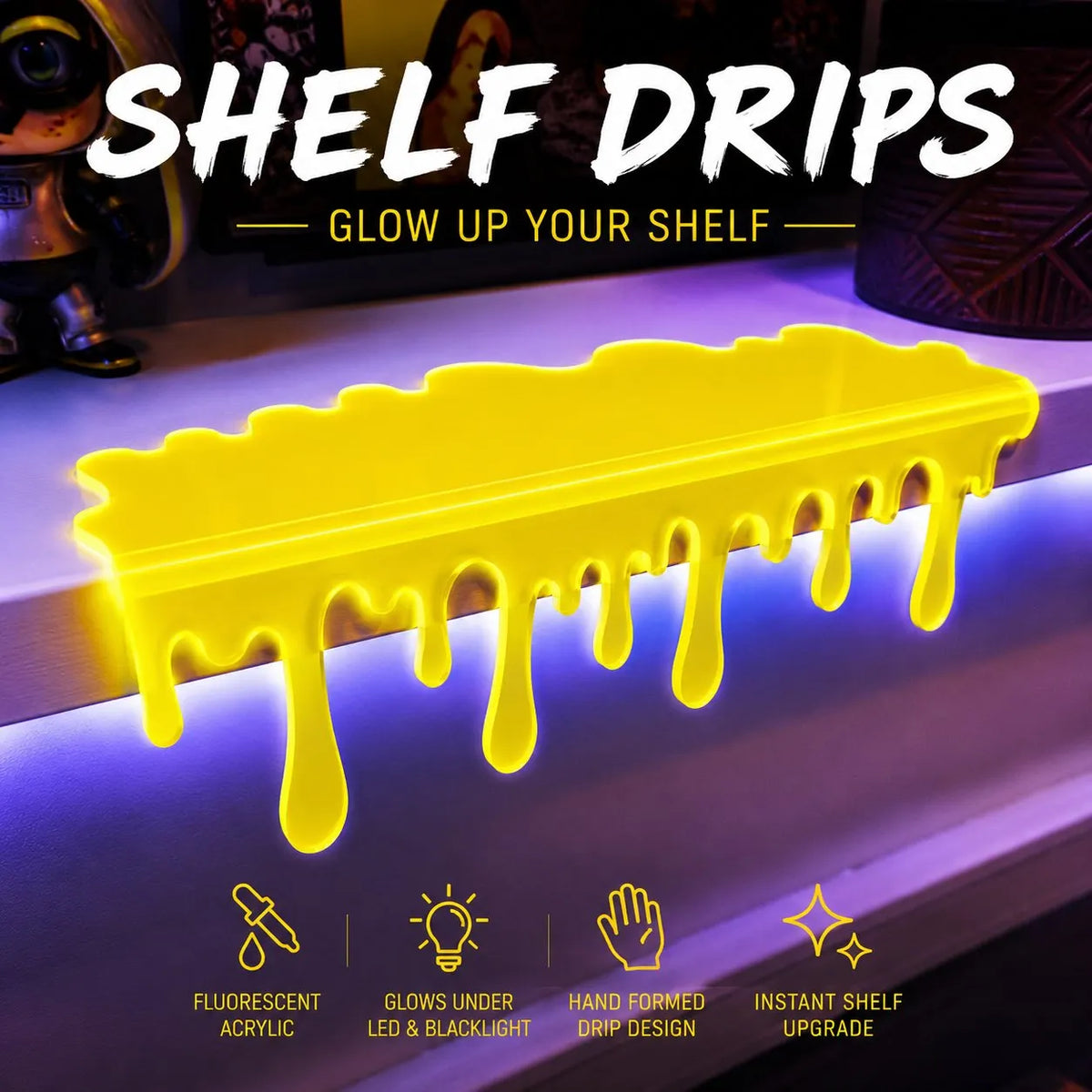 🧪✨ Shelf Drips – Glow-Up Your Setup Instantly