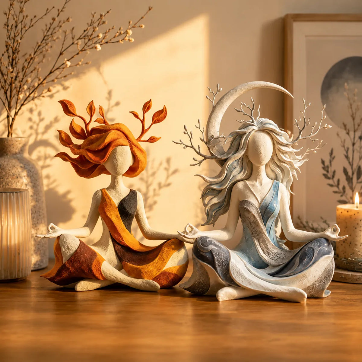 🧘Serenity Growth | Inner Harmony Sculptural Figurine 🌙