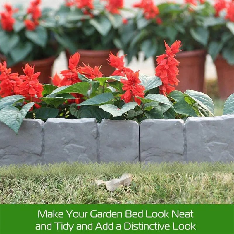 🔥HOT SALE🔥🏡2026 HOT SALE🥳💞50K+ SOLD!🌿✨ 50% OFF!  Transform Your Garden Instantly!🏡Faux Stone Garden Edging Border! ♻️