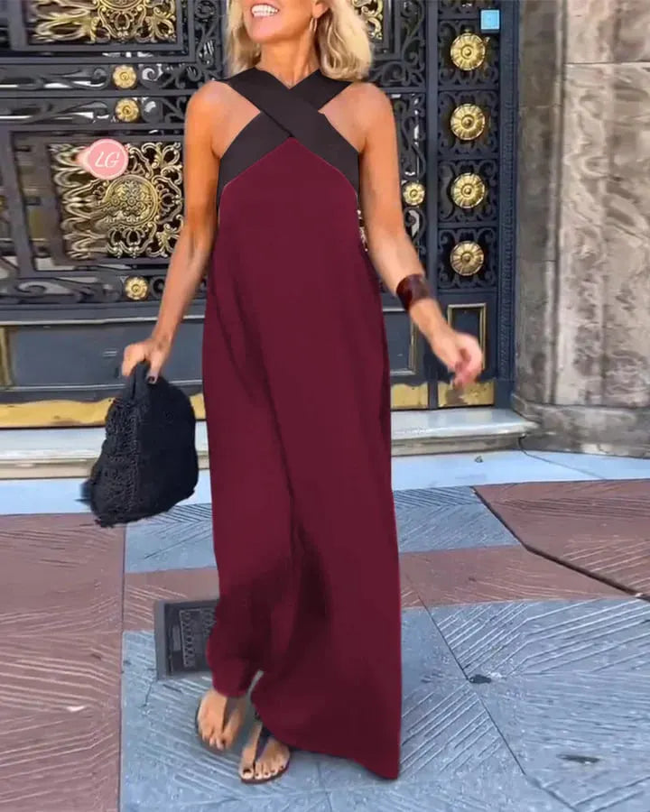 Delphine | Cross-Wrap Style Dress