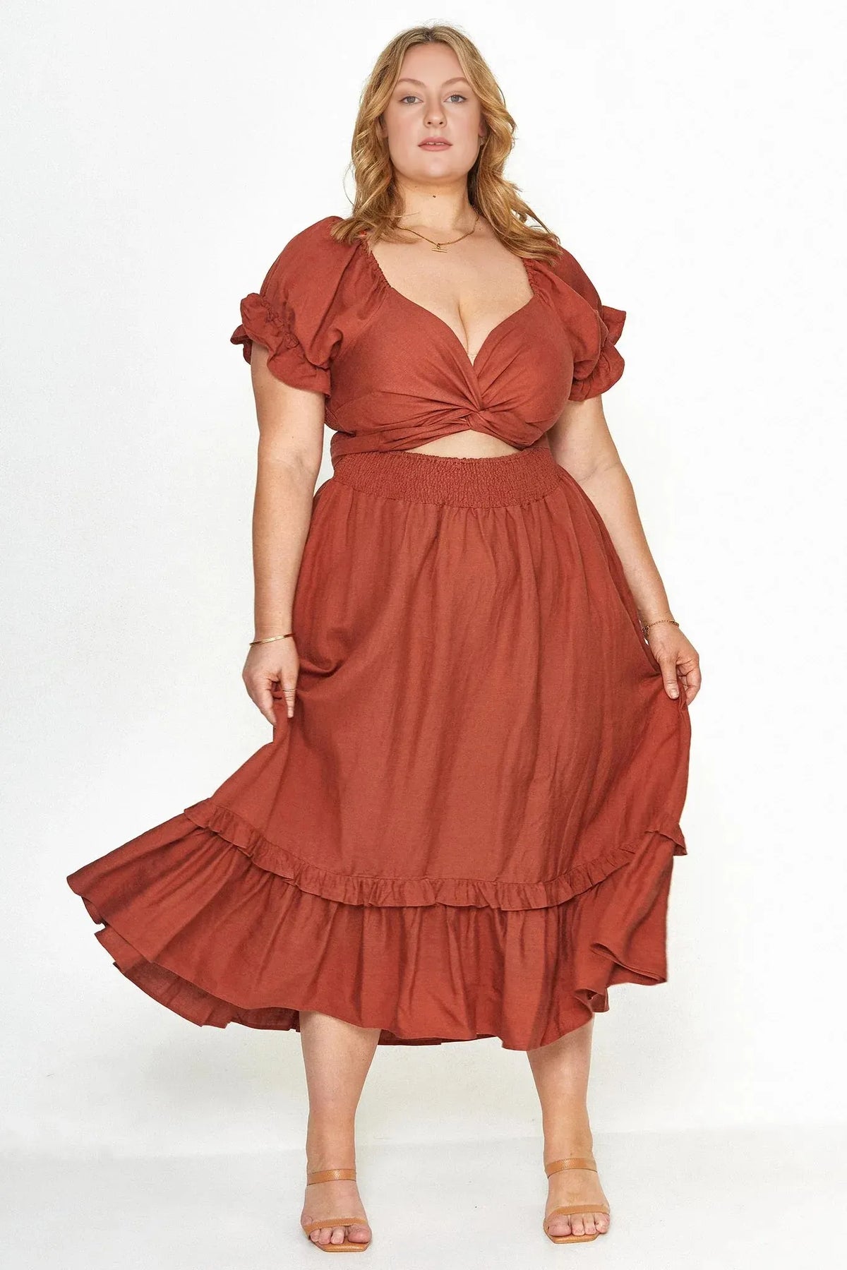 Last Day 48% OFF🔥Marianne Ruffled Multi-wear Dress